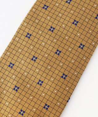 J.PRESS MEN 【J.PRESS SPUN SILK COLLECTION】ヴィンテージジャガード ネクタイ マスタード系7