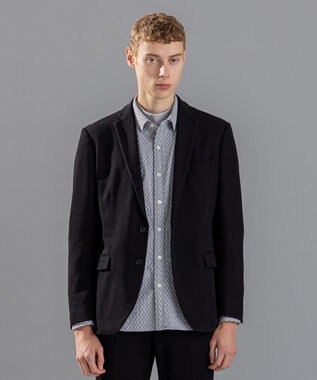 JOSEPH HOMME ソフトタックジャージー　ジャケット ブラック系