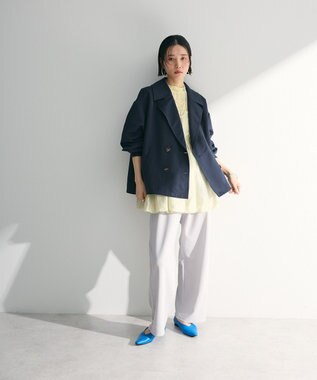 Green Parks シアーカットプルオーバー Yellow