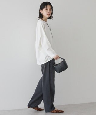 AMERICAN HOLIC コクーンポンチプルオーバー Off White