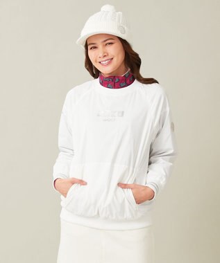 23区GOLF 【WOMEN】つば付きニット キャップ ホワイト系