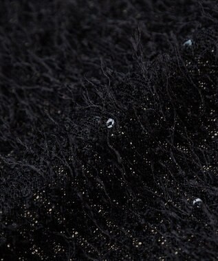 Green Parks フェザーヤーンショートベスト Black