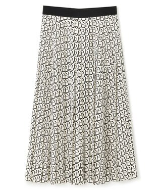 BEIGE， MONT THABOR / ロゴスカート Ecru×Black