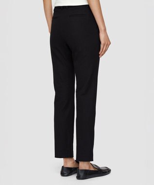 JOSEPH 【FOUNDATIONS】ギャバジンストレッチ スリムストレートトラウザーズ Black