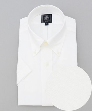 J.PRESS MEN 【PREMIUM PLEATS / 形態安定】ピンオックス シャツ / B.D.