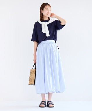UNFILO 【STORY×UNFILOコラボ】バルーンスカート アイスブルー