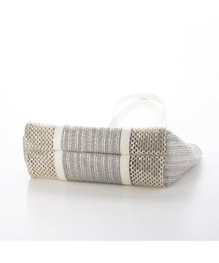 UNBILLION ペルケ perche / 透かしアンダリアシート牛革トート シルバー