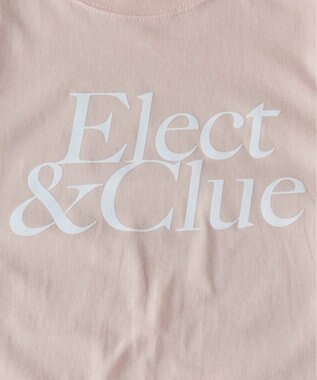 WEGO 【ANGIE VINTAGE】フロッキーロゴプリントロンT ライトピンク