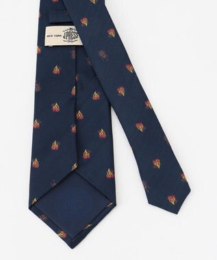 J.PRESS MEN 【J.PRESS JOKE TIE COLLECTION】飛んで火にいる夏の虫 ネイビー系8