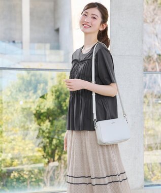Tiaclasse シャーリングカットソートップス チャコールグレー
