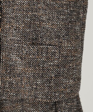 23区 【R(アール)】GIOLICAミックスツイードジャケット キャメル系