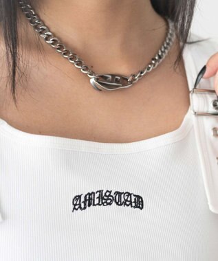 WEGO ベルトデザインタンク ホワイト