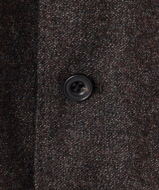 GOTAIRIKU 3ピースセットアップ対応【あたたかい】RENEWOOL ウールベスト ダークブラウン系8