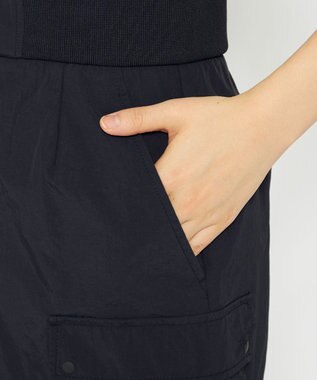 uncrave 【撥水・洗濯機洗い可】プルーフ ナイロン スカート（uncrave WHITE） ブラック