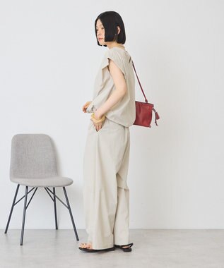 AMERICAN HOLIC 【2点セット】ドロストプルオーバー+イージーパンツ Beige