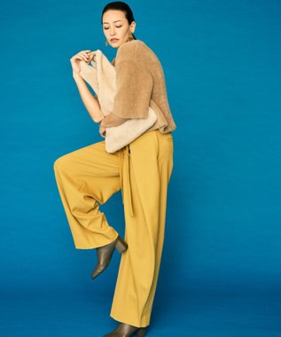 自由区 【SHIHOさん着用】ストレッチショート ブーツ ブラウン