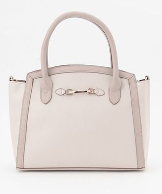 ANY SIS 【美人百花7月号掲載】2WAYビットエッジミディ トートバッグ アイボリー