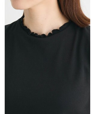 Green Parks ・Ｐｅｔｉｔ　Ｆｌｅｕｒ　メローｓｔリブタンクトップ Black