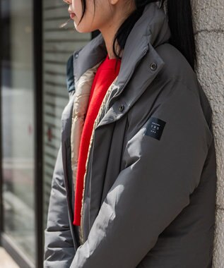 F/ACSION YUKIZURI ダウンコート CHARCOAL