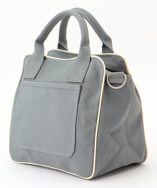 YUSHI ARLE - 2WAY SHOULDER 帆布手さげ&ショルダーバッグ グレー