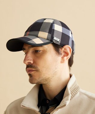 MEN】ハウスチェックニット キャップ / DAKS GOLF | ファッション通販