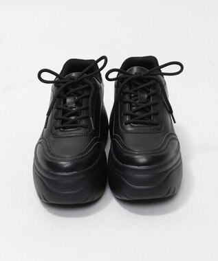 WEGO 厚底スニーカー ブラック