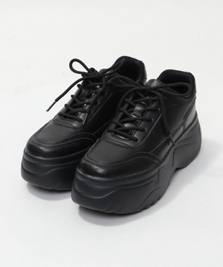 WEGO 厚底スニーカー ブラック