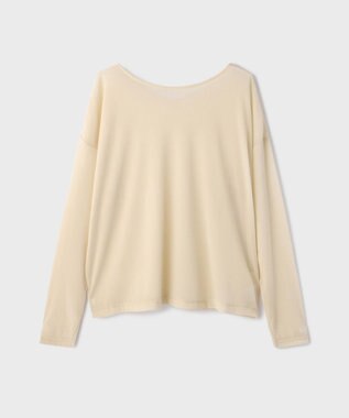 GRACE CONTINENTAL フロッキーオーバーカットトップ キナリ