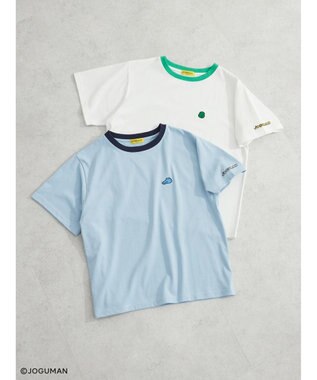 Green Parks ジョグマン／ワンポイントリンガーＴシャツ Off White