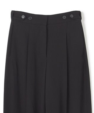 JOSEPH ドレーピーウールビスコース　トラウザーズ Black