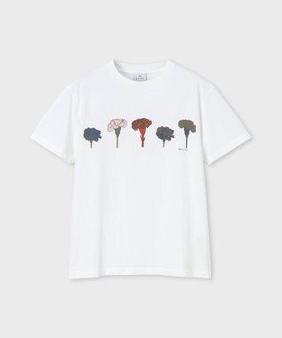 Paul Smith ペインティングフラワー 半袖Tシャツ
