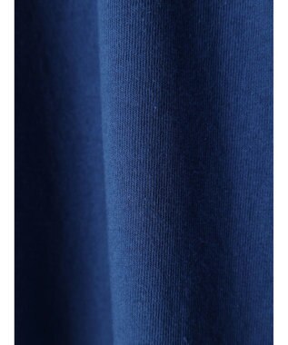 earth music&ecology 配色ステッチチュニックＴ Blue