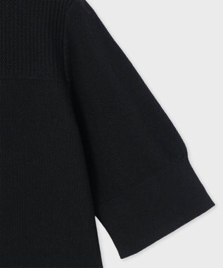 Paul Smith ラッキーチャームボタン ニットポロシャツ ブラック