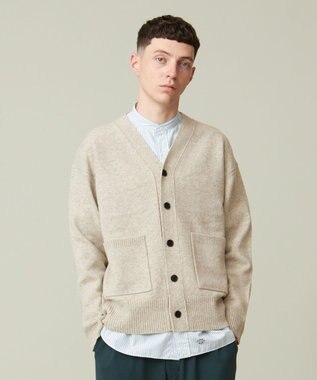 J.PRESS YORK STREET 【UNISEX】NEW ENGLAND ニットカーディガン ベージュ系