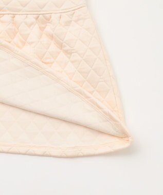 組曲 KIDS 【80-100cm】キルトジャガード ジャンスカ エクリュ系