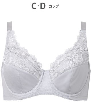 Wing ブラジャー バストをしっかり包みこむ 背中の段差を軽減 綿混(カップ肌側) フルカップブラ KB2115 ウイング／ワコール