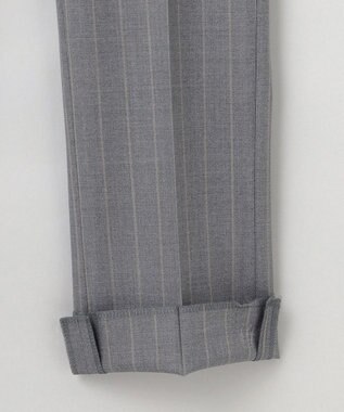 GOTAIRIKU 【CANONICO/カノニコ】 リベンジ 150's 通年スーツ（グレー×ストライプ） ライトグレー系1