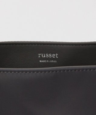 russet 《ファスナーポケット付きショルダーベルト》2wayトートバッグ(SF-266) Charcoal