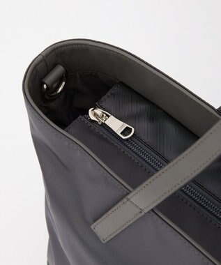 russet 《ファスナーポケット付きショルダーベルト》2wayトートバッグ(SF-266) Charcoal