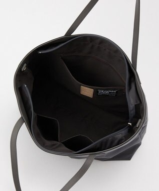 russet 《ファスナーポケット付きショルダーベルト》2wayトートバッグ(SF-266) Charcoal