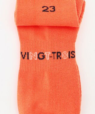 23区GOLF 【MEN】カラーソックス オレンジ系