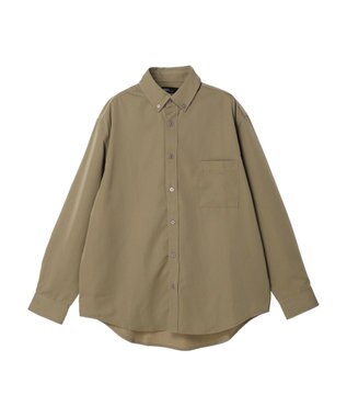CRAFT STANDARD BOUTIQUE Ｔ／Ｒ　ＢＤシャツ Gray Beige