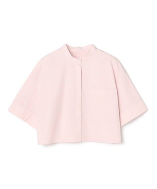 uncrave カラータイプライター ショートシャツ ピンク