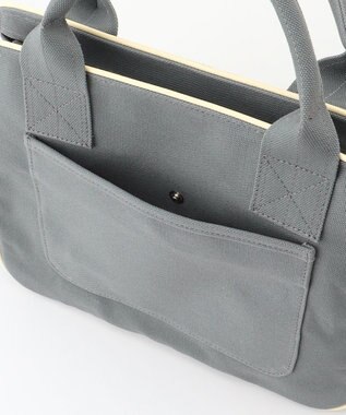 YUSHI ARLE - 2WAY SHOULDER 帆布手さげ&ショルダーバッグ グレー
