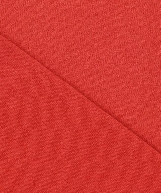 23区 S 【洗える/アンサンブル対応】ヴィスコースストレッチ 半袖 ニット レッド系