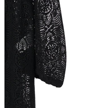 Green Parks ＳＥＴ２点レースワンピース×インナー Black