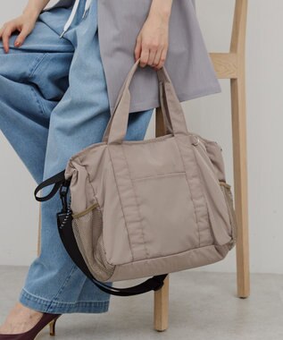 AMERICAN HOLIC 【2SET】多機能トートバッグ＜マザーズバッグ＞ Beige