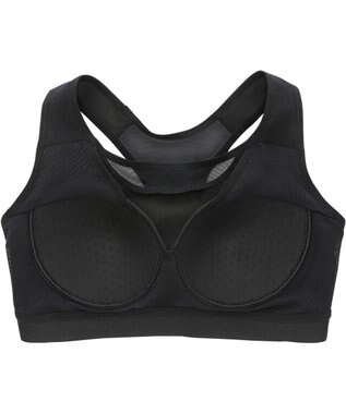 CW-X 【WOMEN】 スポーツゆれケアブラ メッシュ ユレ・ズレをおさえて動きやすい 吸汗速乾（本体） HTY030 /ワコール ブラック