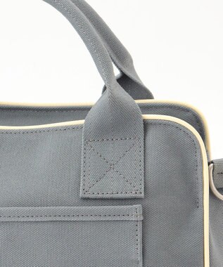YUSHI ARLE - 2WAY SHOULDER 帆布手さげ&ショルダーバッグ グレー