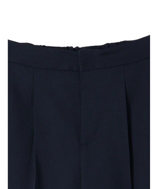 Green Parks ｅｆ－ｄｅ　タックテーパードパンツ Dark Navy